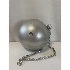FW19 Marine Serre Radiation Silver Dream Ball Bag
